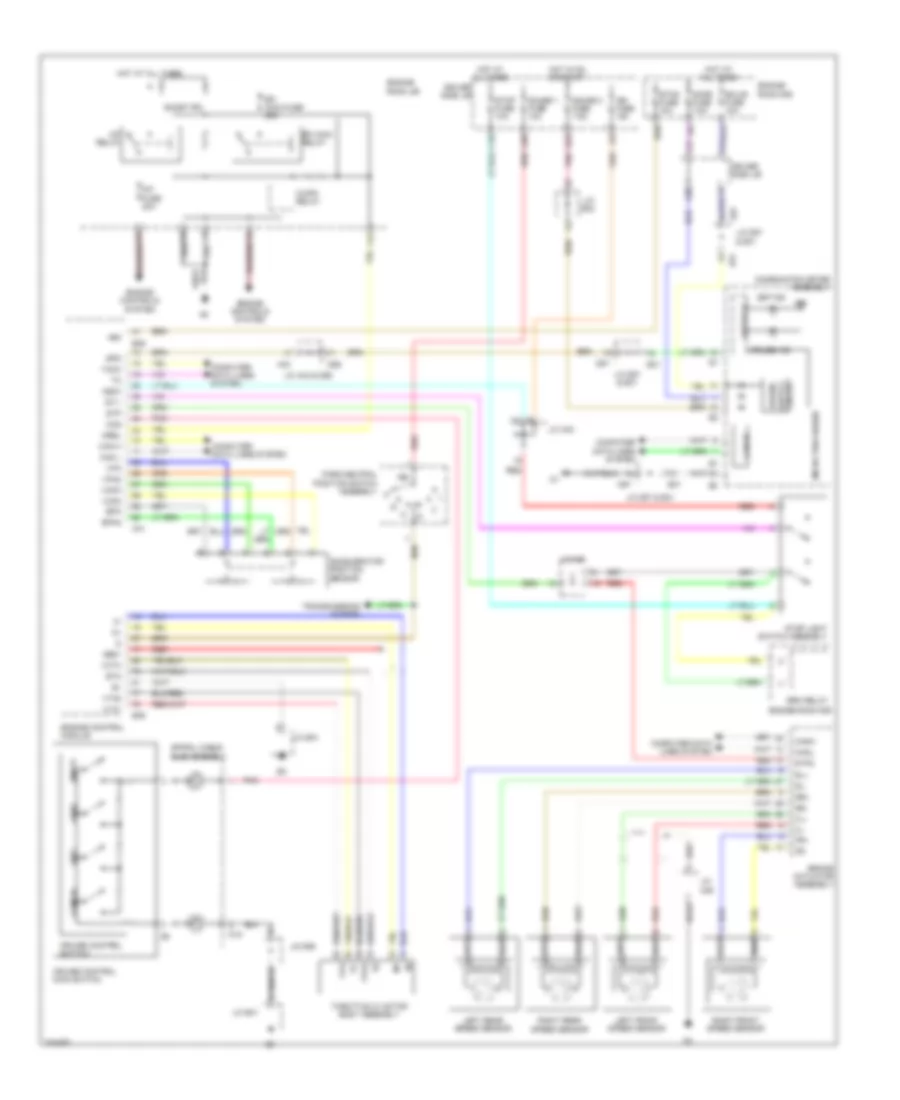 3.5L, Cruise Control Wiring Diagram for Toyota Venza 2009