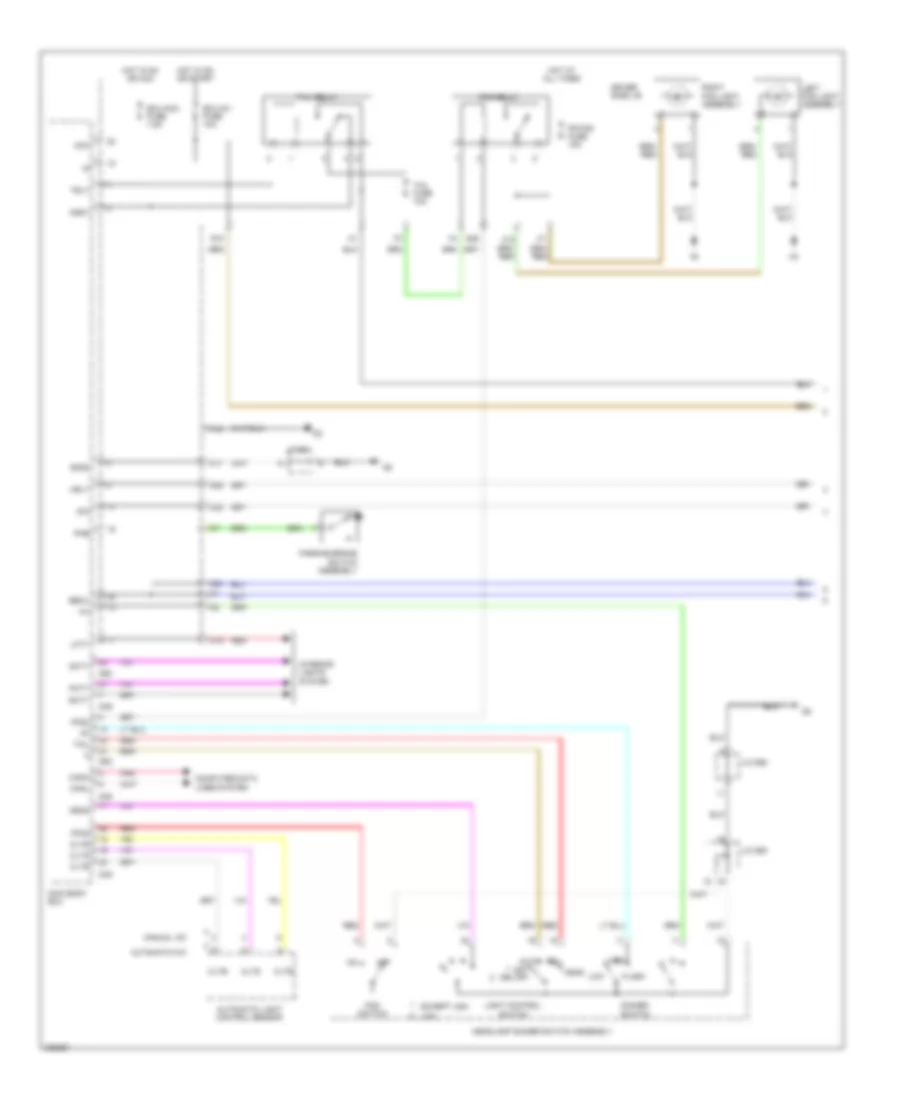 Headlamps Wiring Diagram (1 of 2) for Toyota Venza 2009