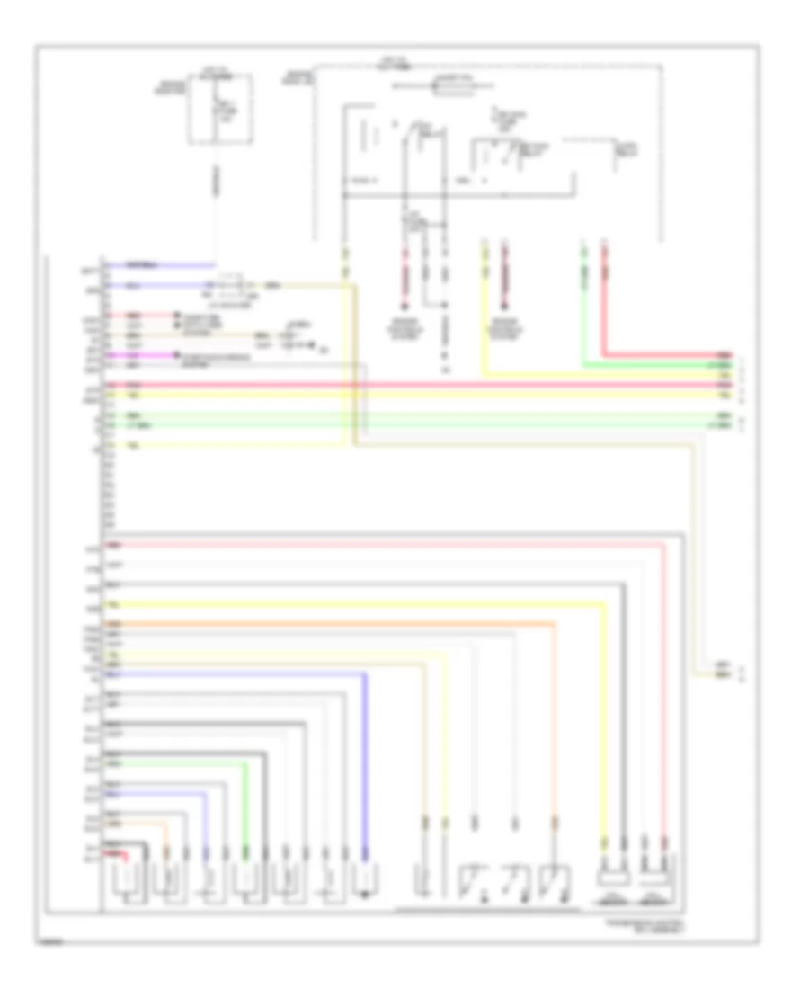 3 5L A T Wiring Diagram 1 of 2 for Toyota Venza 2009