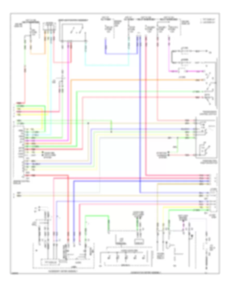 3 5L A T Wiring Diagram 2 of 2 for Toyota Venza 2009