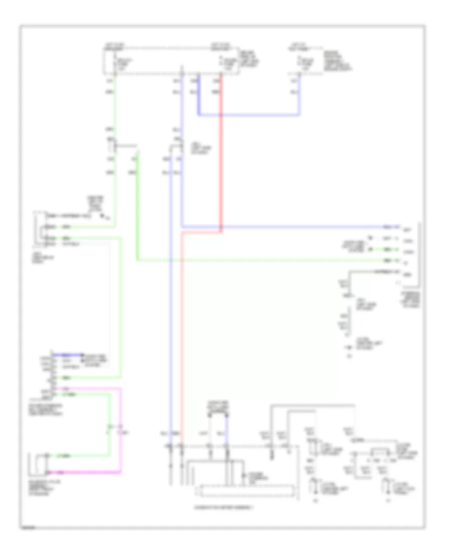Electronic Power Steering Wiring Diagram for Toyota 4Runner SR5 2012