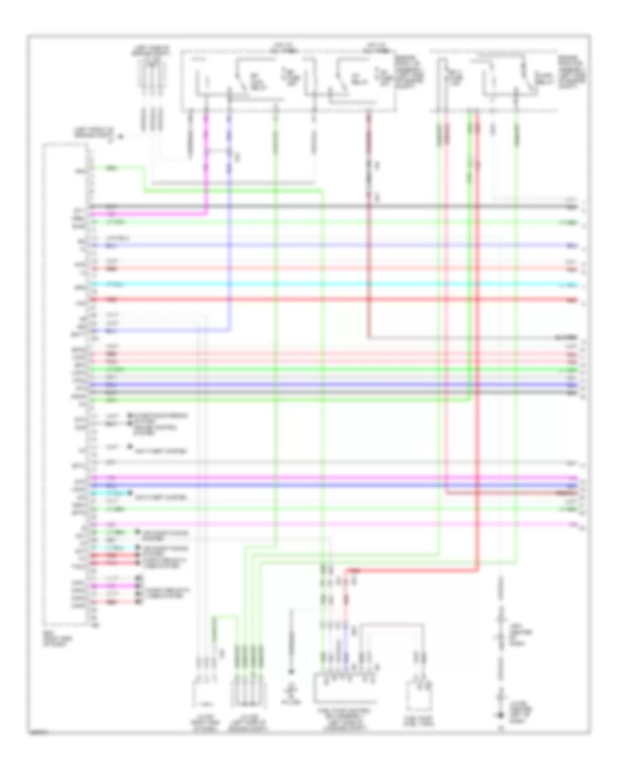 4 0L Engine Performance Wiring Diagram 1 of 6 for Toyota 4Runner SR5 2012