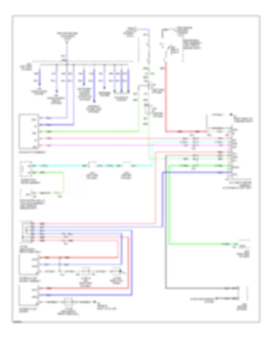 Power Distribution Wiring Diagram (4 of 4) for Toyota 4Runner SR5 2012