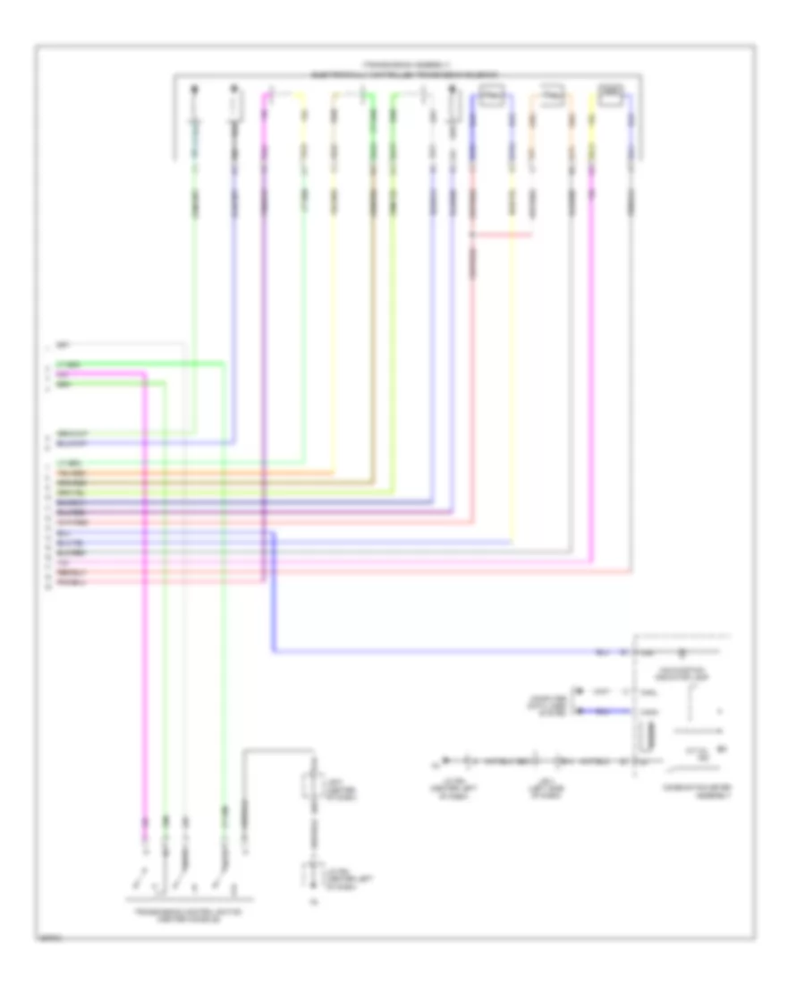 A T Wiring Diagram 3 of 3 for Toyota 4Runner SR5 2012