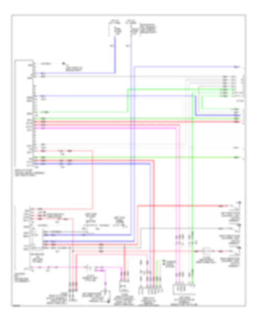Retractable Running Boards Wiring Diagram (1 of 2) for Toyota 4Runner SR5 2012