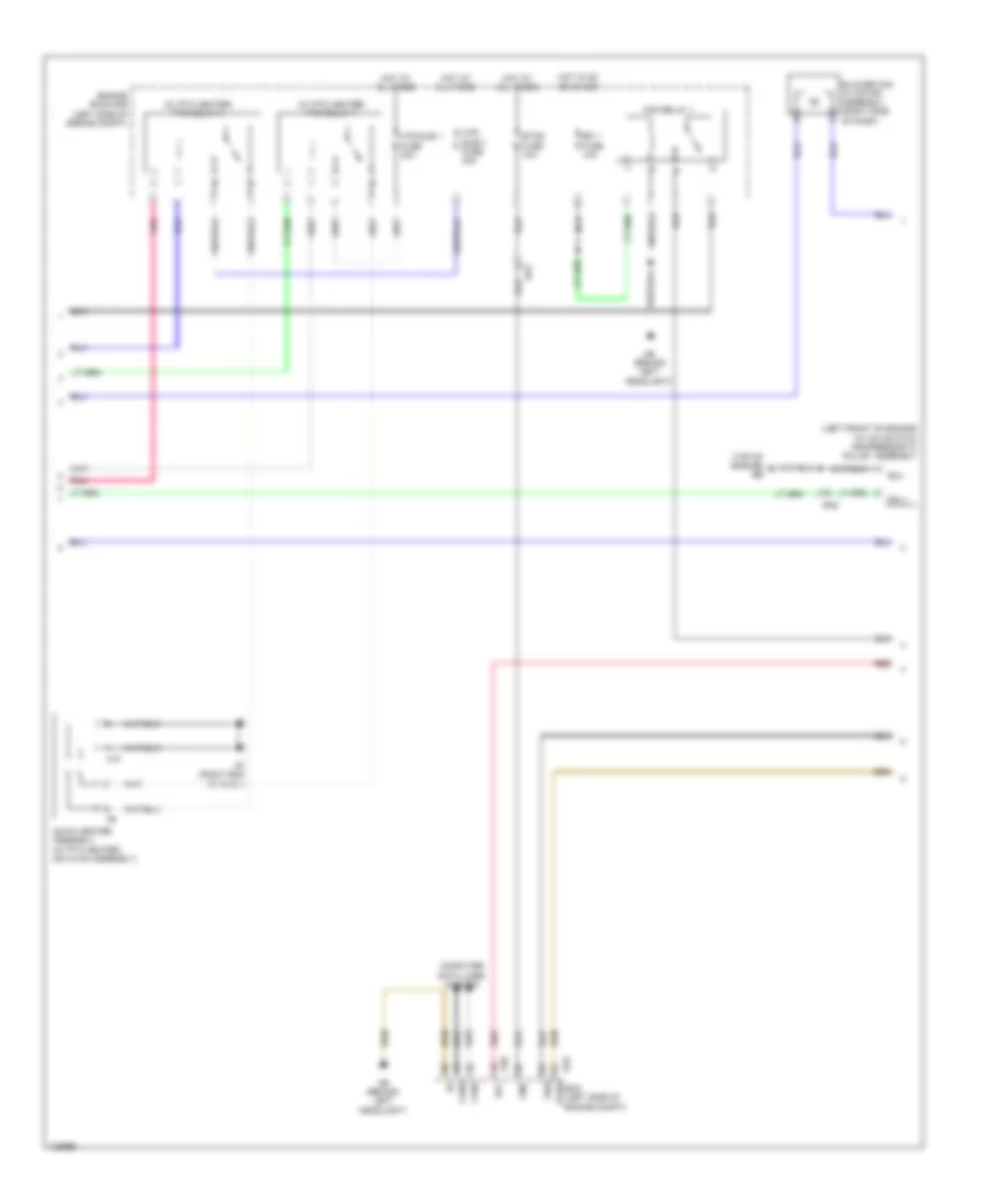 Manual A C Wiring Diagram 2 of 3 for Toyota Corolla L 2014