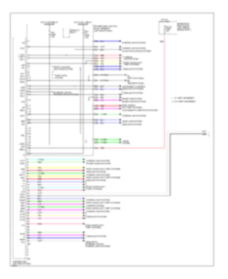 Body Control Modules Wiring Diagram 1 of 2 for Toyota Corolla L 2014