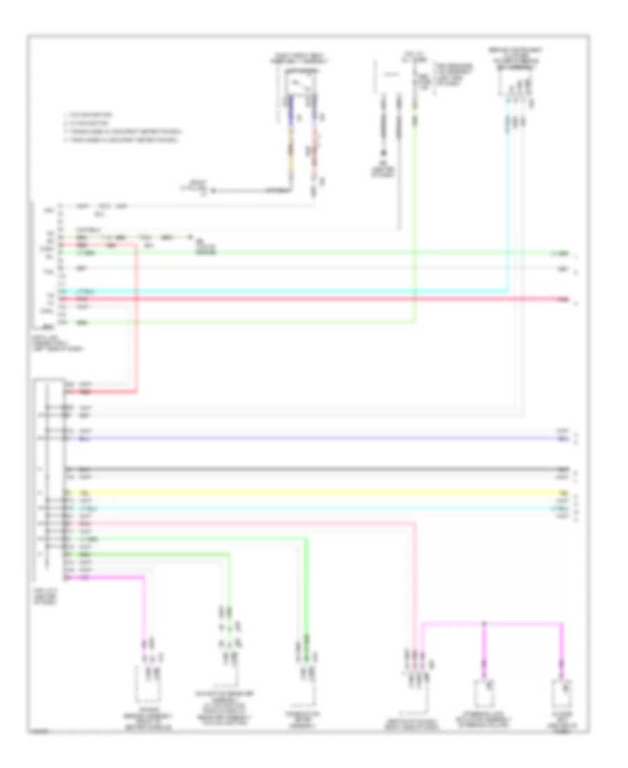 Computer Data Lines Wiring Diagram 1 of 2 for Toyota Corolla L 2014