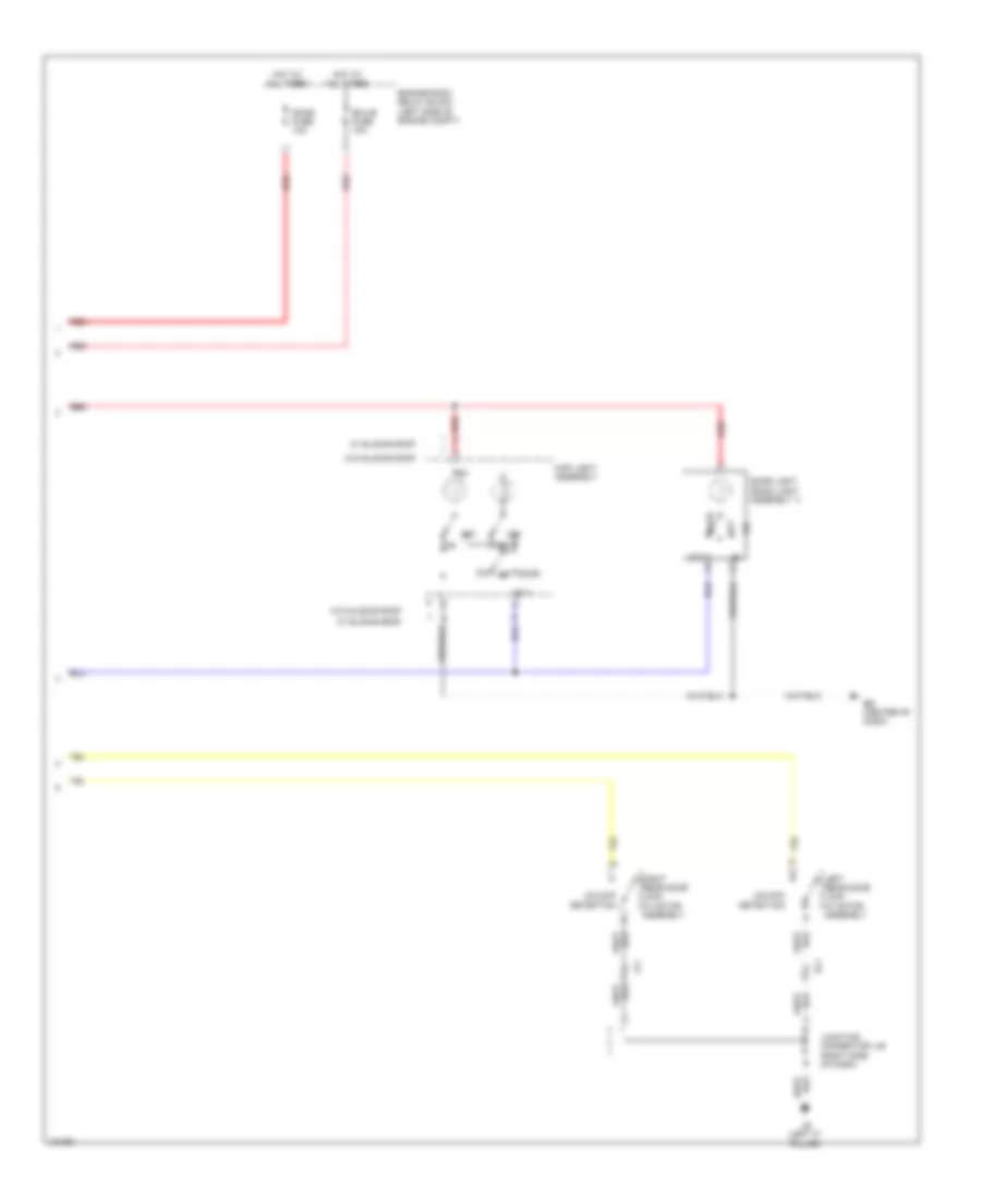Courtesy Lamps Wiring Diagram (2 of 2) for Toyota Corolla L 2014