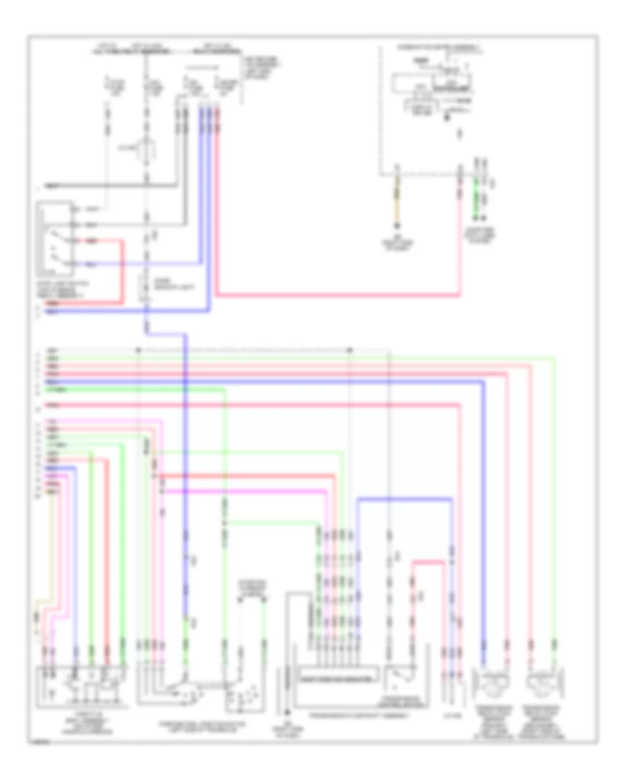 Transmission Wiring Diagram with Valvematic 2 of 2 for Toyota Corolla L 2014