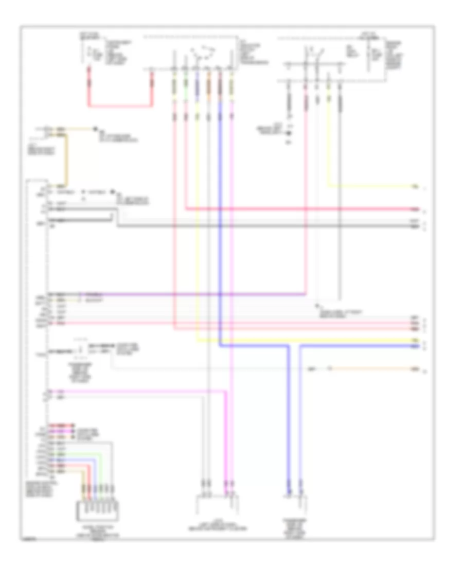 2 4L A T Wiring Diagram Except Hybrid 1 of 4 for Toyota Highlander 2006