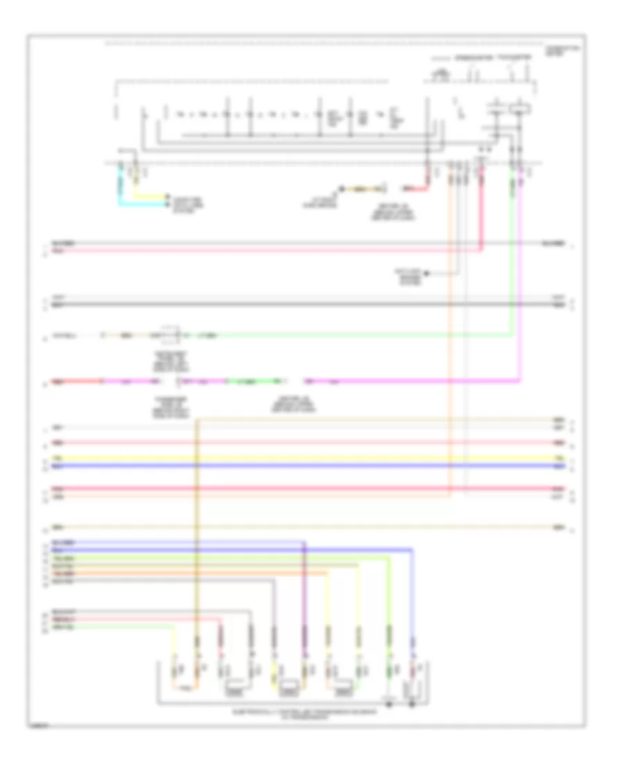 2 4L A T Wiring Diagram Except Hybrid 3 of 4 for Toyota Highlander 2006