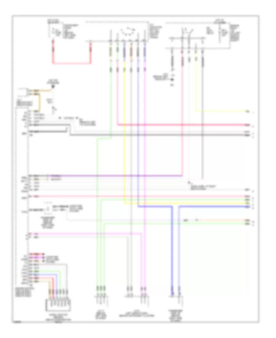 3 3L A T Wiring Diagram Except Hybrid 1 of 4 for Toyota Highlander 2006