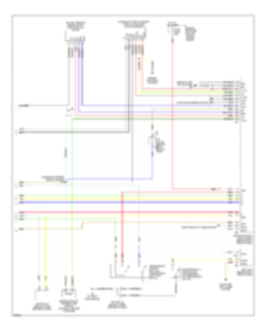 3 3L A T Wiring Diagram Except Hybrid 4 of 4 for Toyota Highlander 2006
