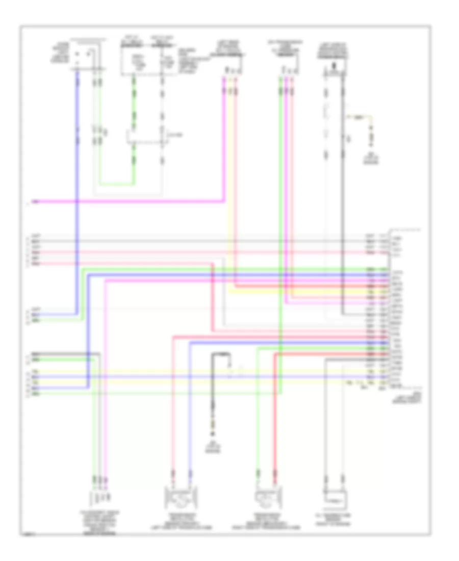 1.8L, Engine Performance Wiring Diagram, with Valvematic (6 of 6) for Toyota Corolla LE 2014