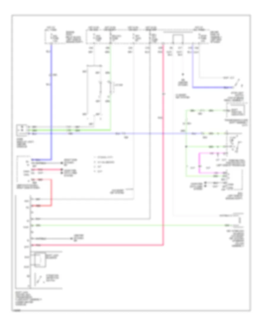 Shift Interlock Wiring Diagram for Toyota Corolla LE 2014