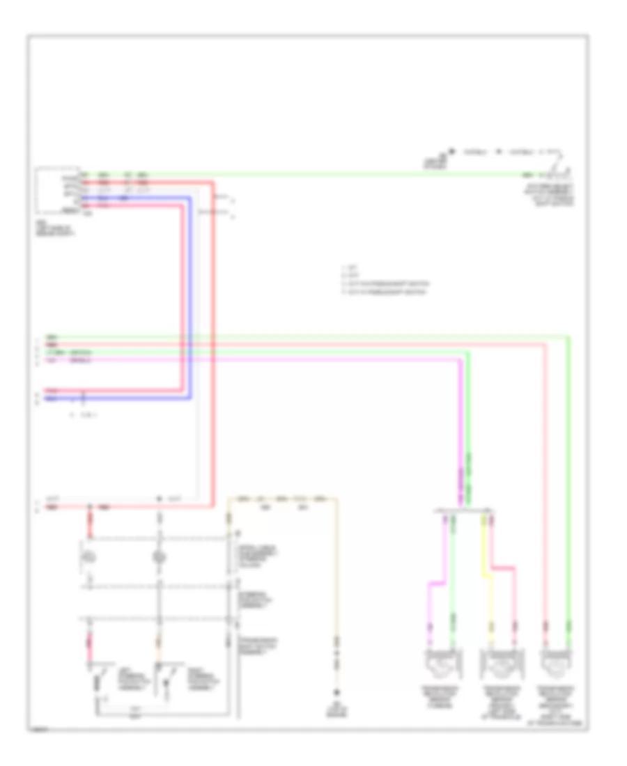 Transmission Wiring Diagram, with Dual VVT-I (3 of 3) for Toyota Corolla LE 2014