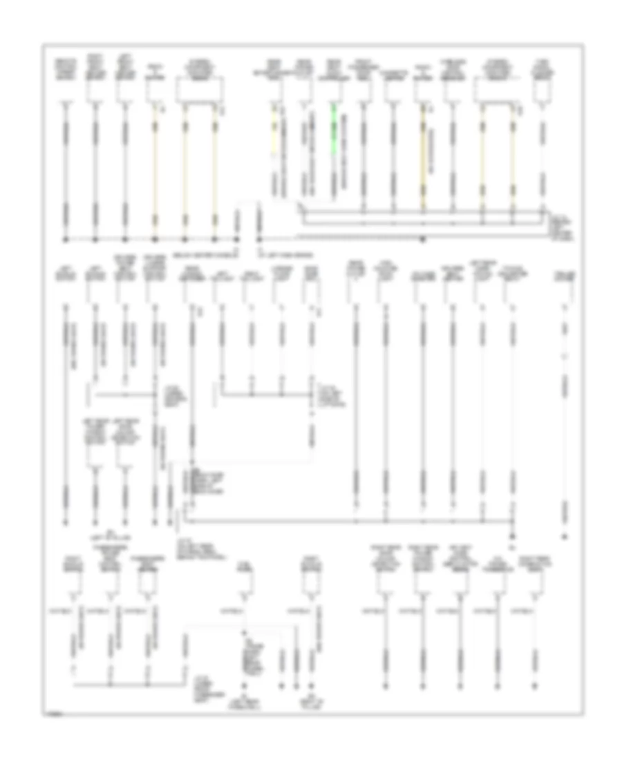 Ground Distribution Wiring Diagram (3 of 3) for Toyota Sequoia Limited 2003