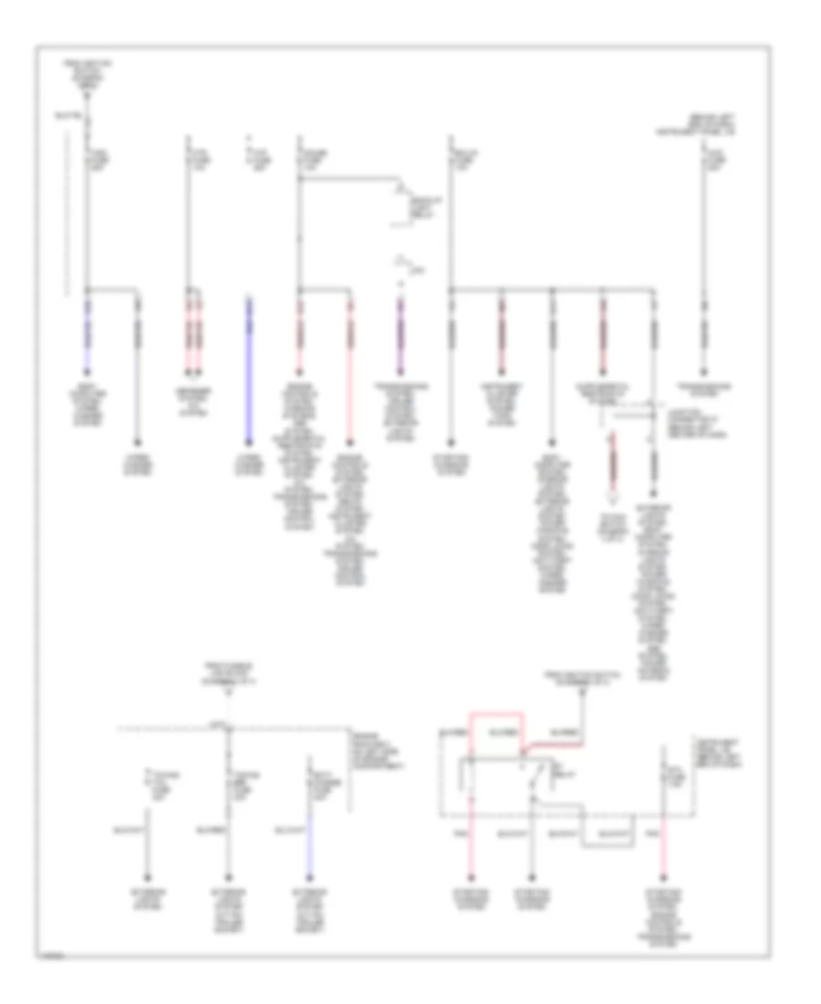 Power Distribution Wiring Diagram 3 of 4 for Toyota Sequoia Limited 2003