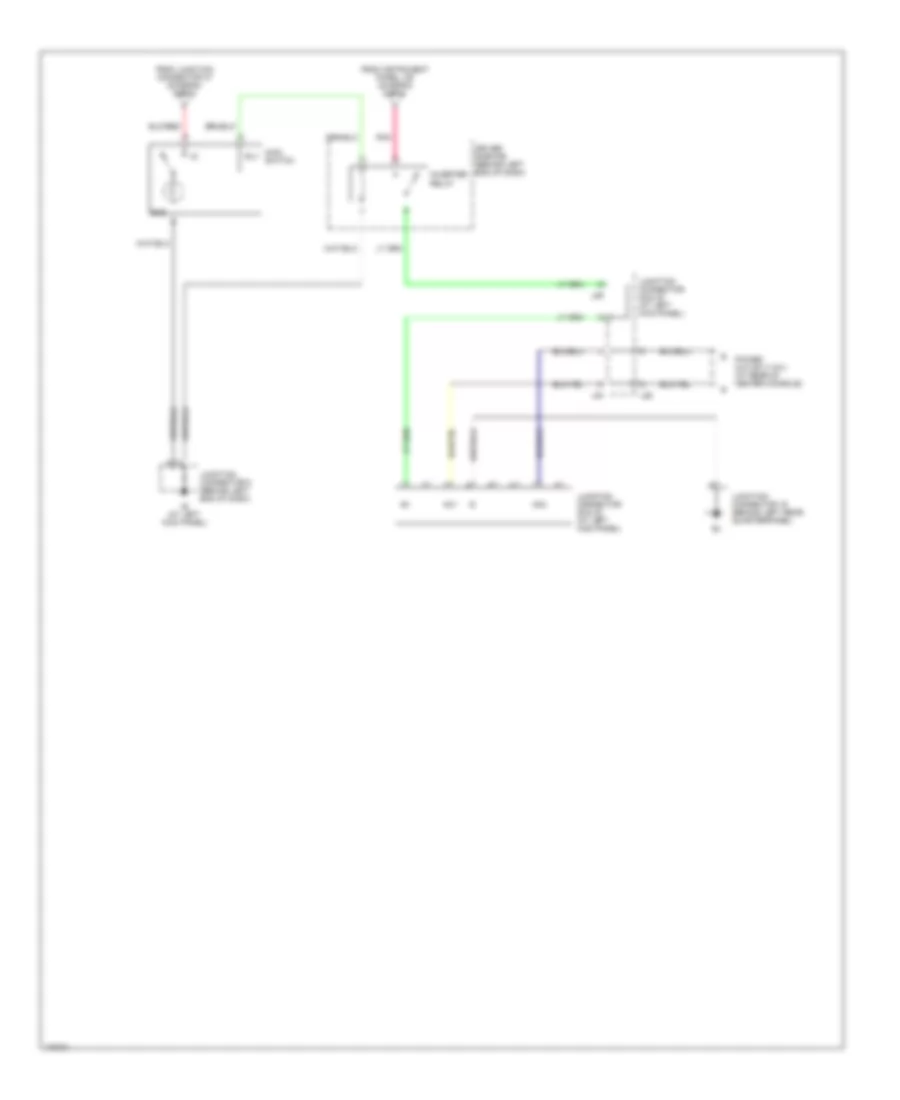 Power Distribution Wiring Diagram 4 of 4 for Toyota Sequoia Limited 2003