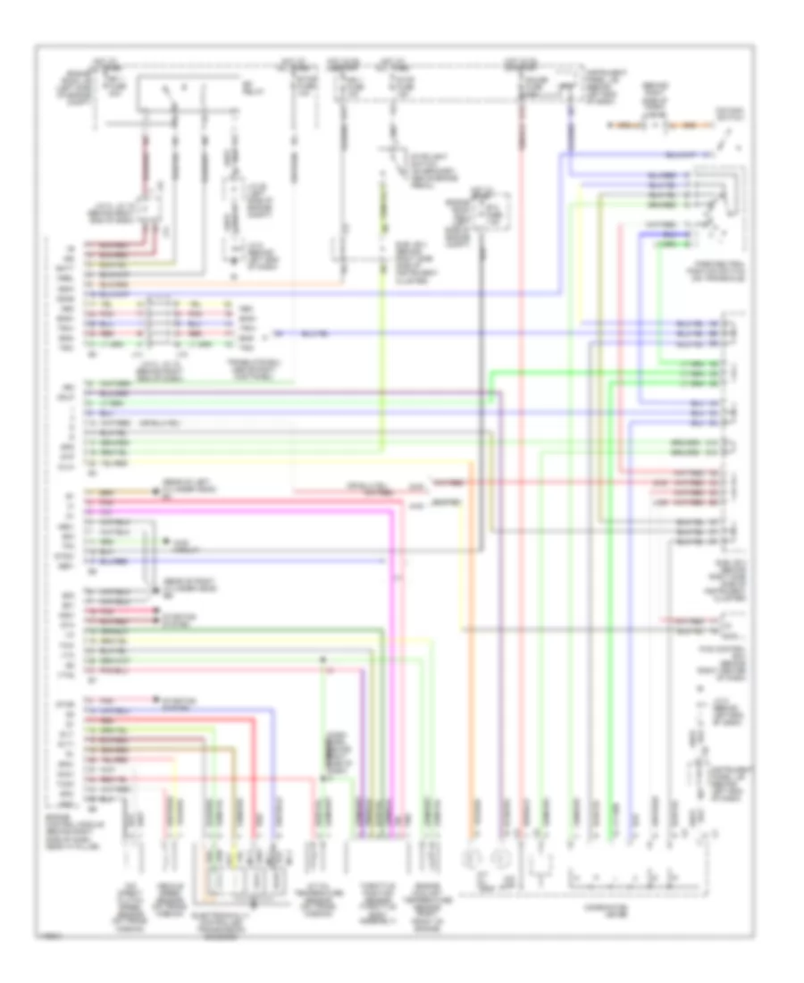 A T Wiring Diagram for Toyota Sequoia Limited 2003