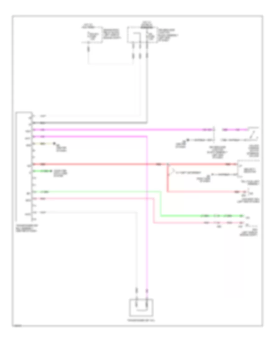Immobilizer Wiring Diagram, without Smart Key System for Toyota Corolla LE Eco 2014