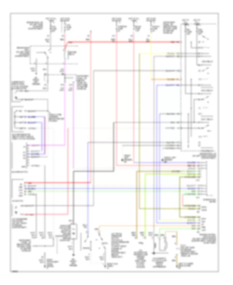 Manual AC Wiring Diagram for Toyota Celica GT-S 2002