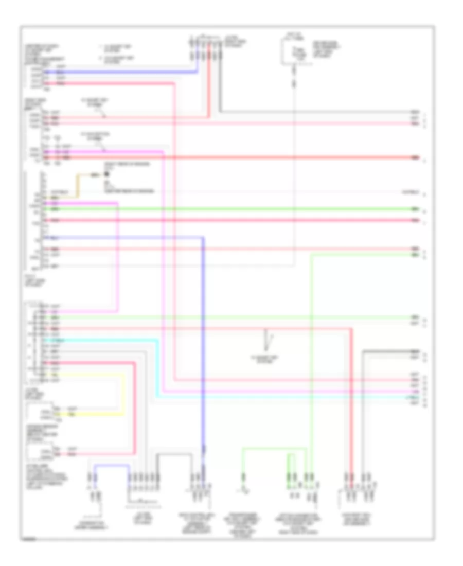 Computer Data Lines Wiring Diagram 1 of 2 for Toyota 4Runner Limited 2010