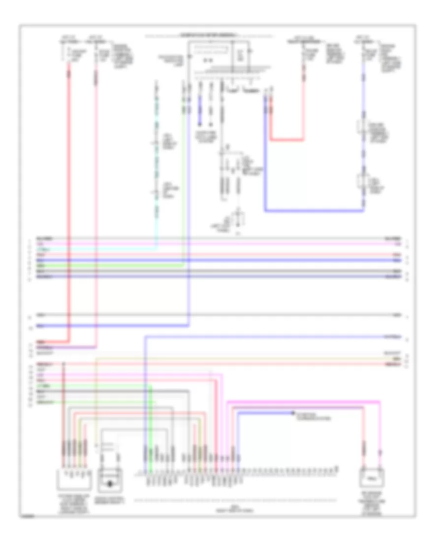 2.7L, Engine Performance Wiring Diagram (3 of 6) for Toyota 4Runner Limited 2010