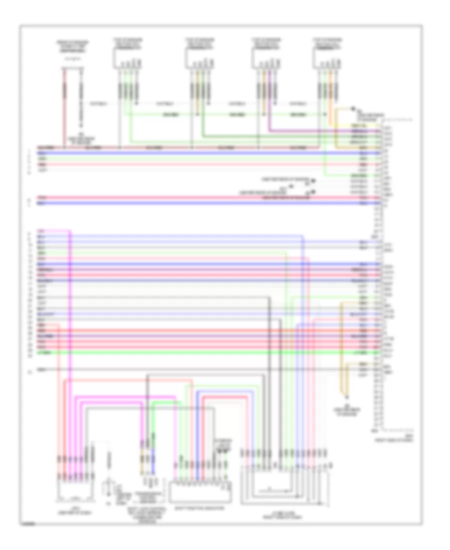 2.7L, Engine Performance Wiring Diagram (6 of 6) for Toyota 4Runner Limited 2010