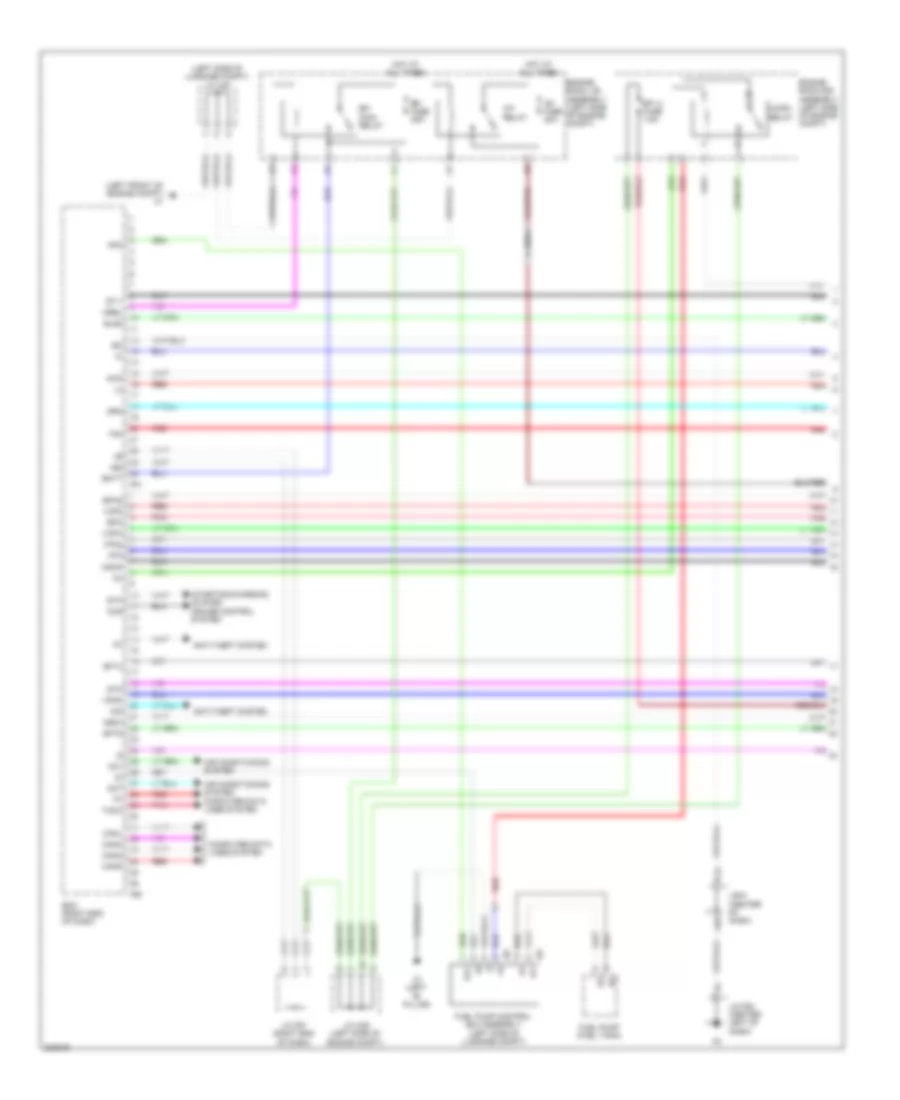 4 0L Engine Performance Wiring Diagram 1 of 6 for Toyota 4Runner Limited 2010