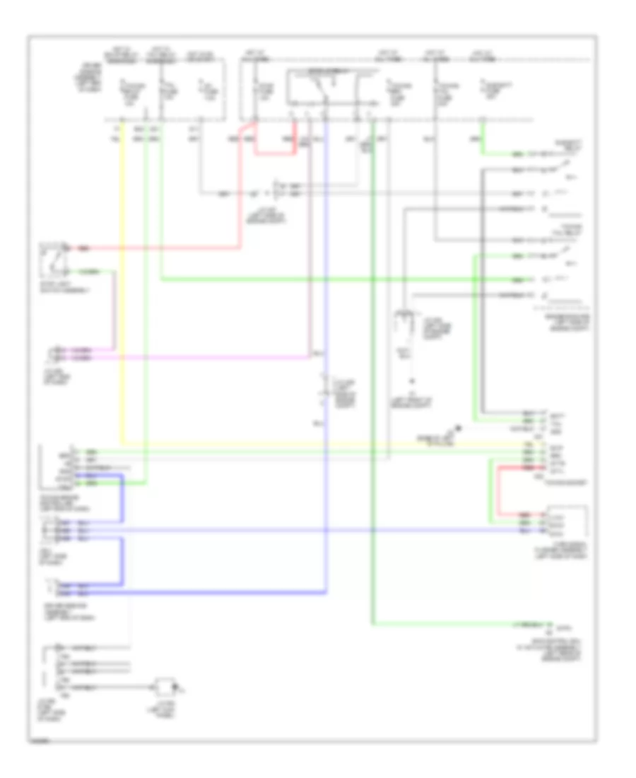 Trailer Tow Wiring Diagram for Toyota 4Runner Limited 2010