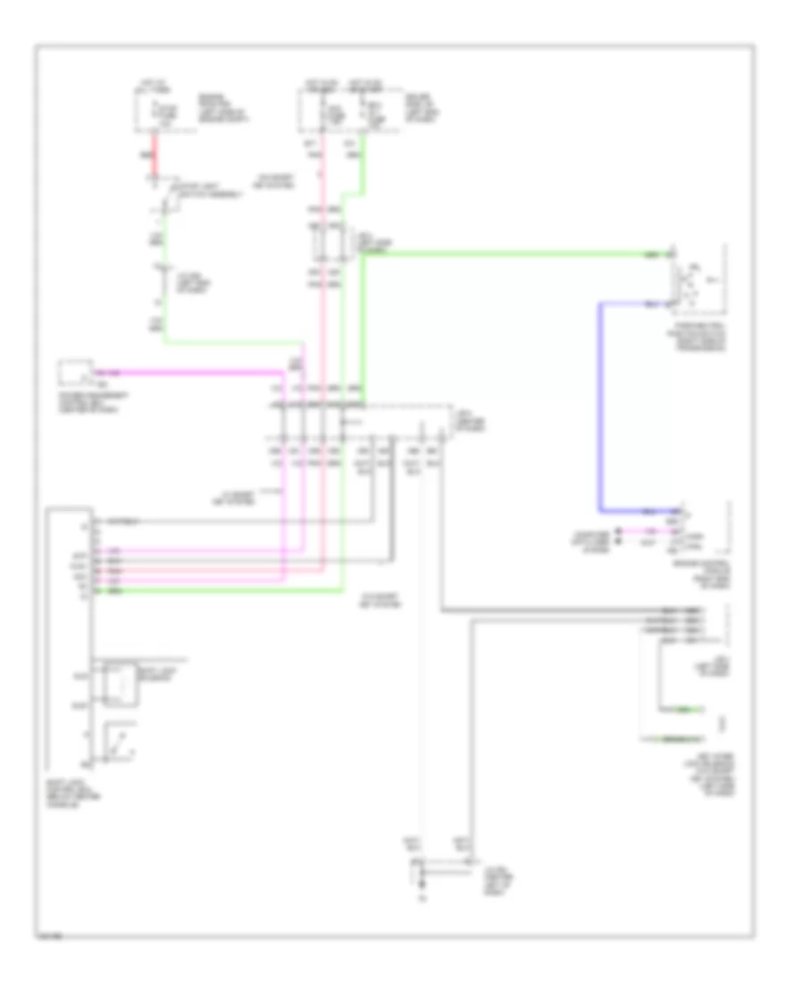 4.0L, Shift Interlock Wiring Diagram for Toyota 4Runner Limited 2010