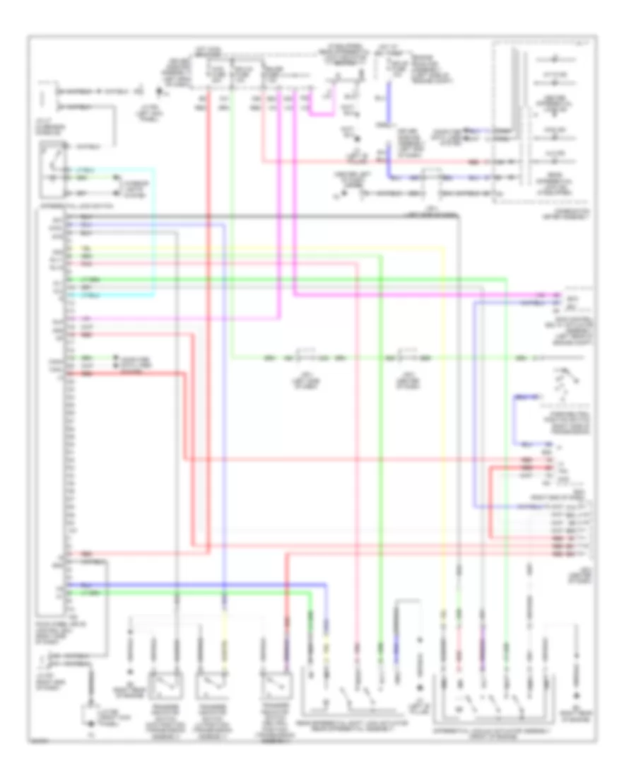 2.7L, Rear Differential Lock Wiring Diagram for Toyota 4Runner Limited 2010