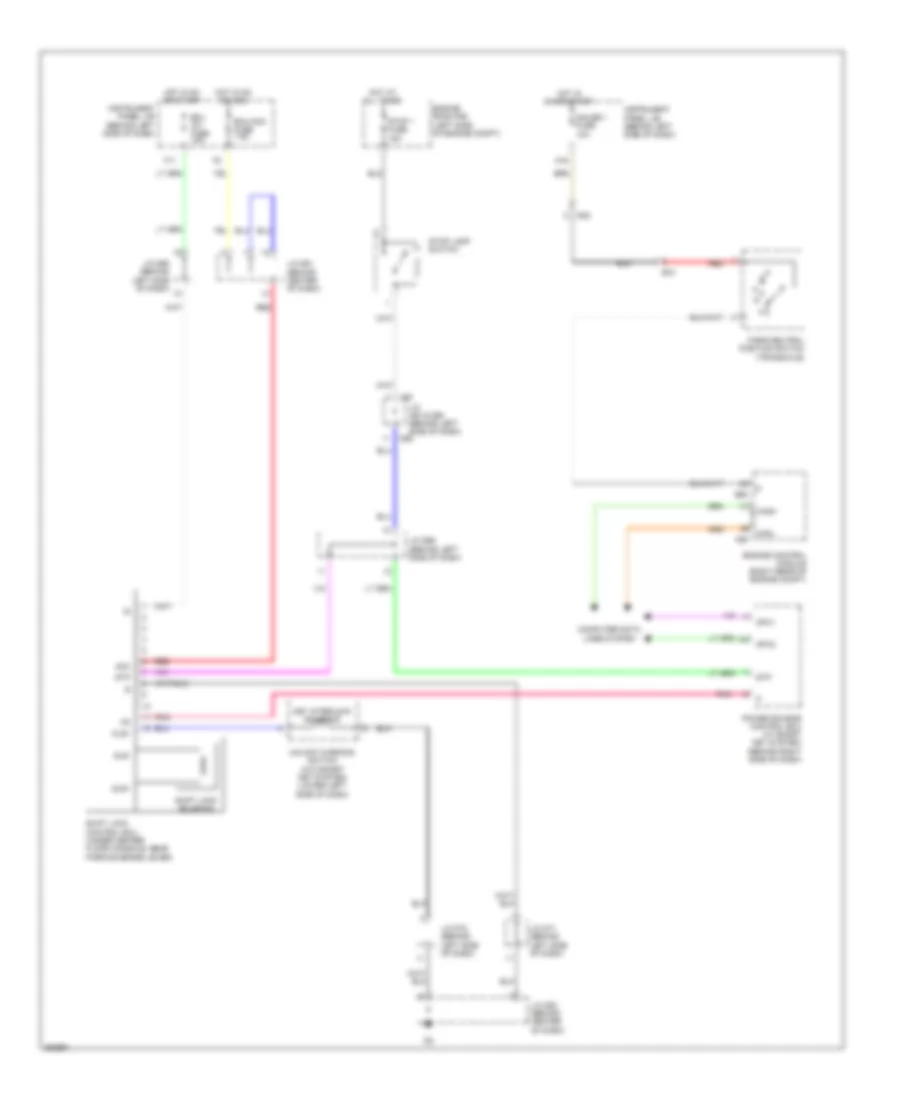 Shift Interlock Wiring Diagram for Toyota Avalon 2012