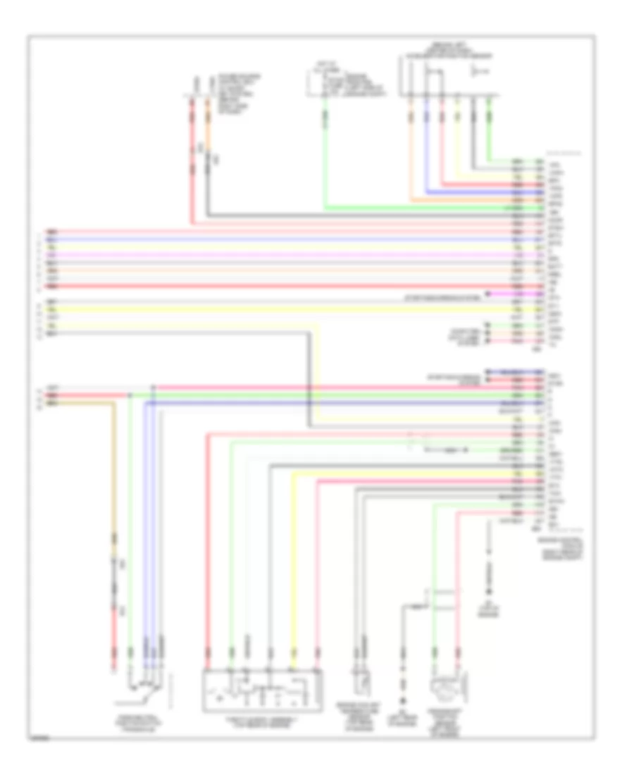 Transmission Wiring Diagram 3 of 3 for Toyota Avalon 2012
