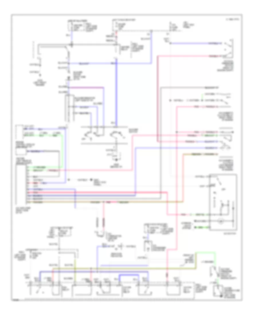 A C Wiring Diagram for Toyota Paseo 1996
