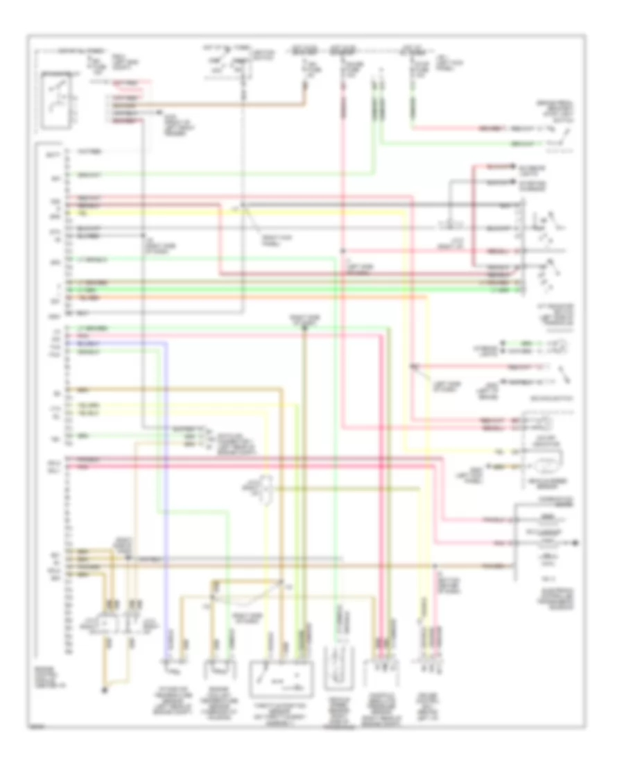 Transmission Wiring Diagram for Toyota Paseo 1996