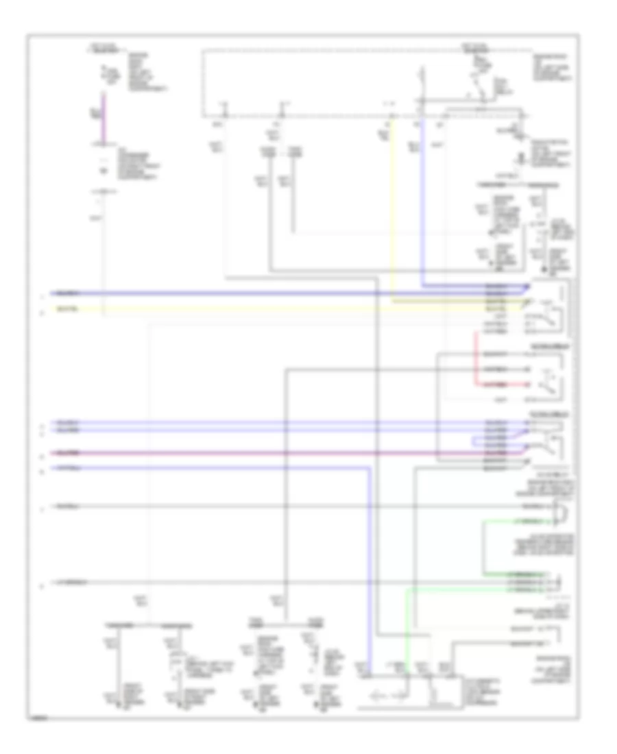 Manual AC Wiring Diagram (2 of 2) for Toyota Corolla CE 2002