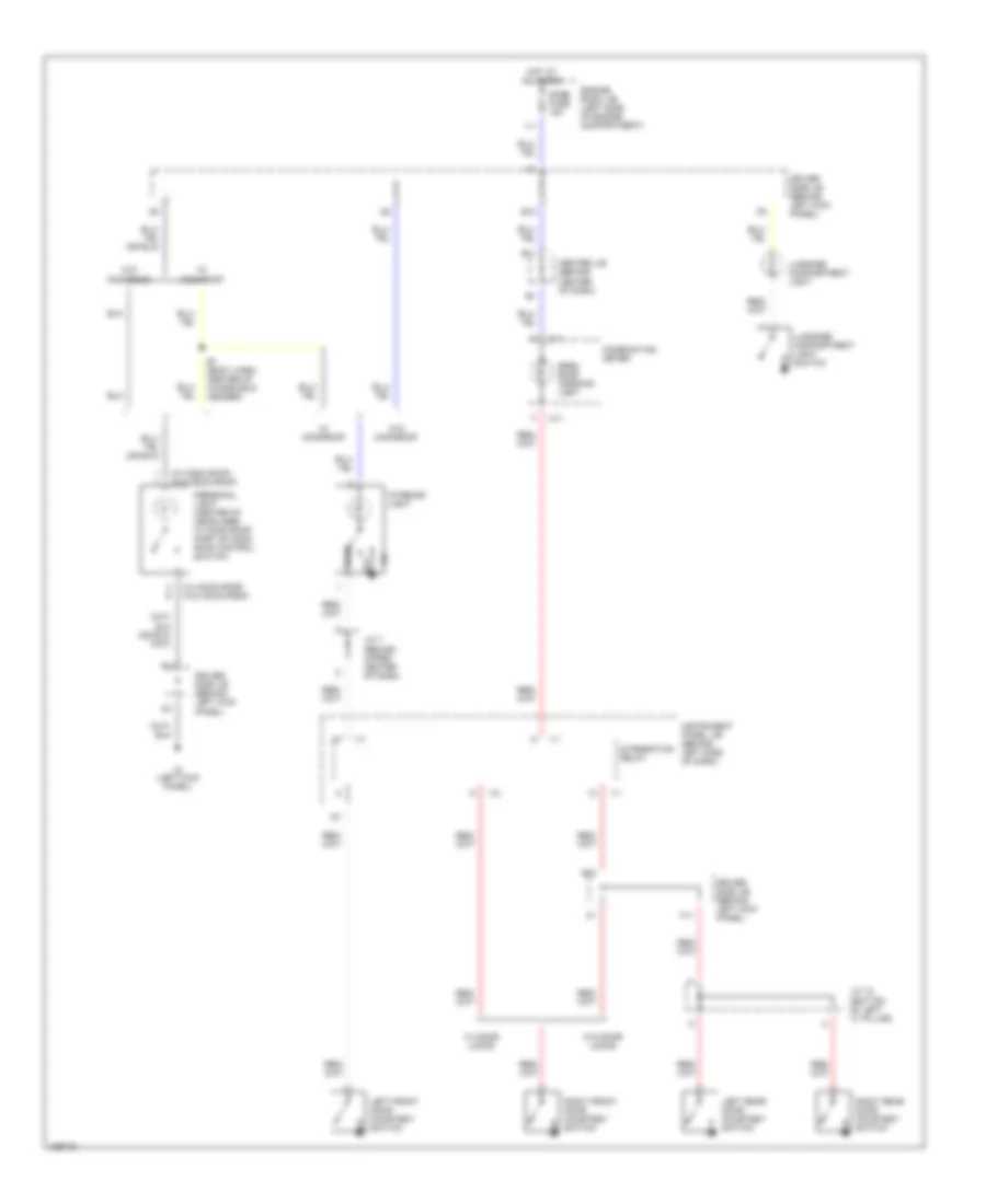 Courtesy Lamps Wiring Diagram for Toyota Corolla CE 2002