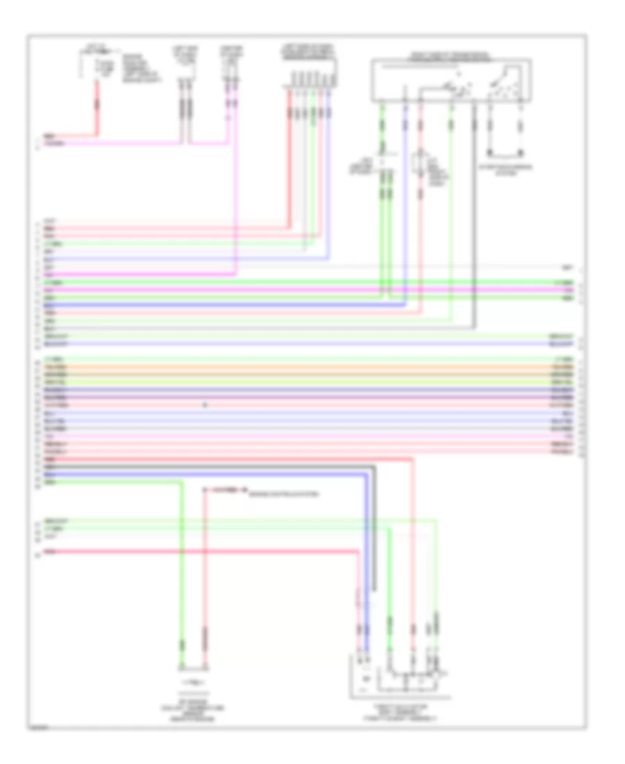 4.0L, AT Wiring Diagram (2 of 3) for Toyota 4Runner SR5 2010