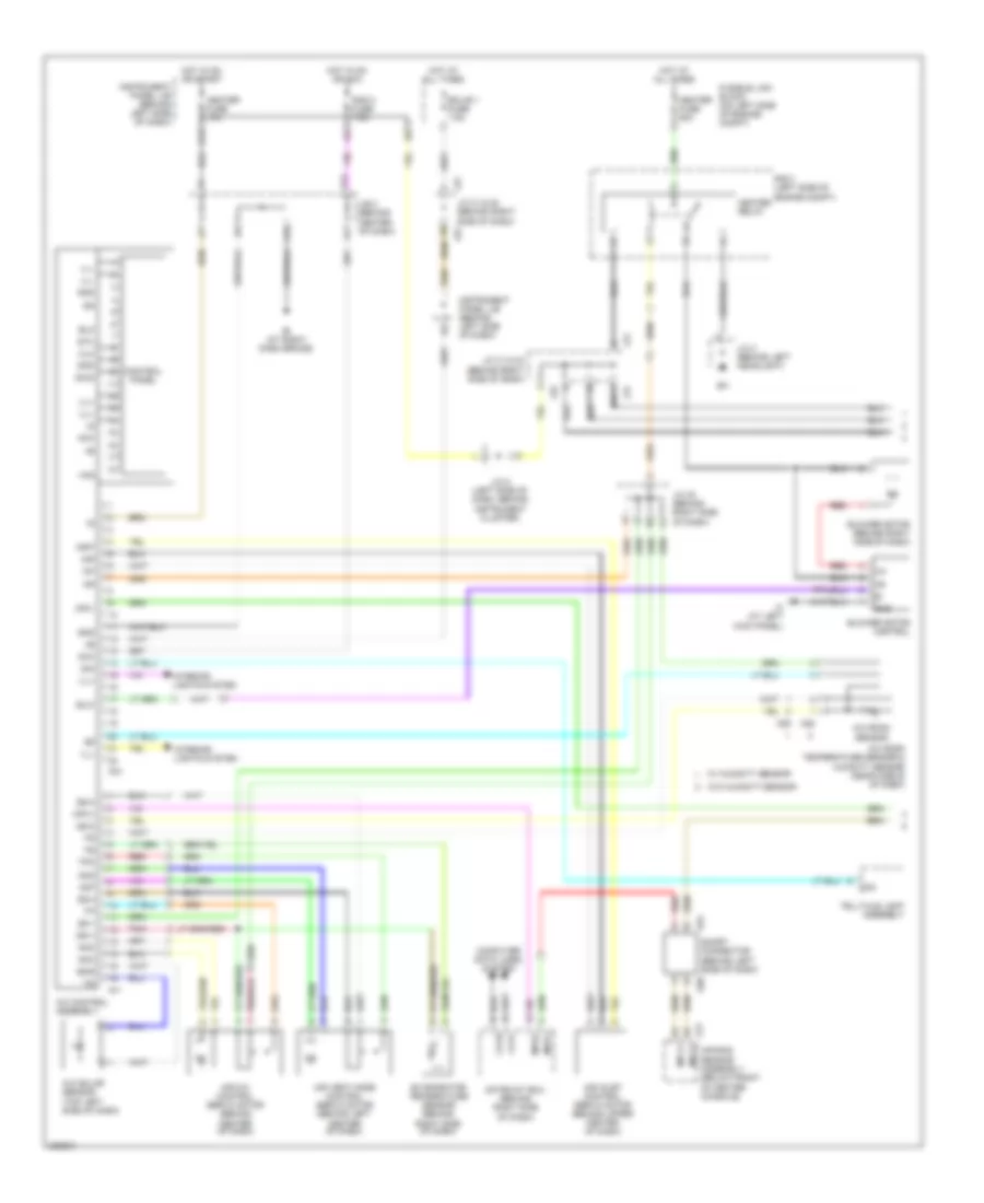 Automatic A C Wiring Diagram Hybrid 1 of 2 for Toyota Highlander Hybrid Limited 2006