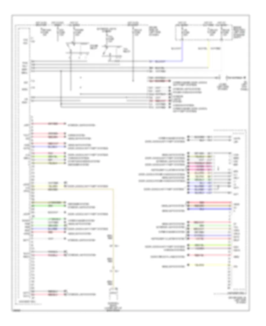 Body Control Modules Wiring Diagram for Toyota FJ Cruiser 2014