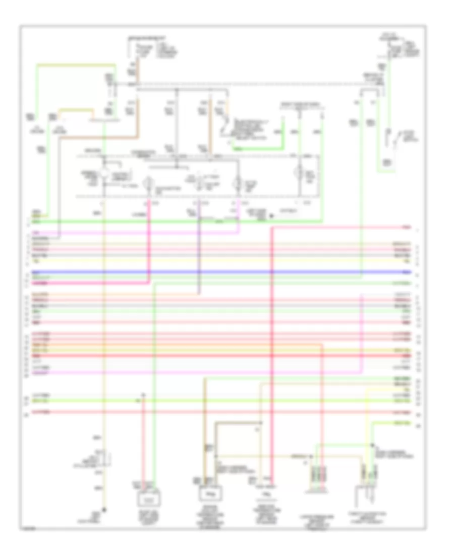 2.4L, Engine Performance Wiring Diagrams (2 of 3) for Toyota Tacoma PreRunner 1999