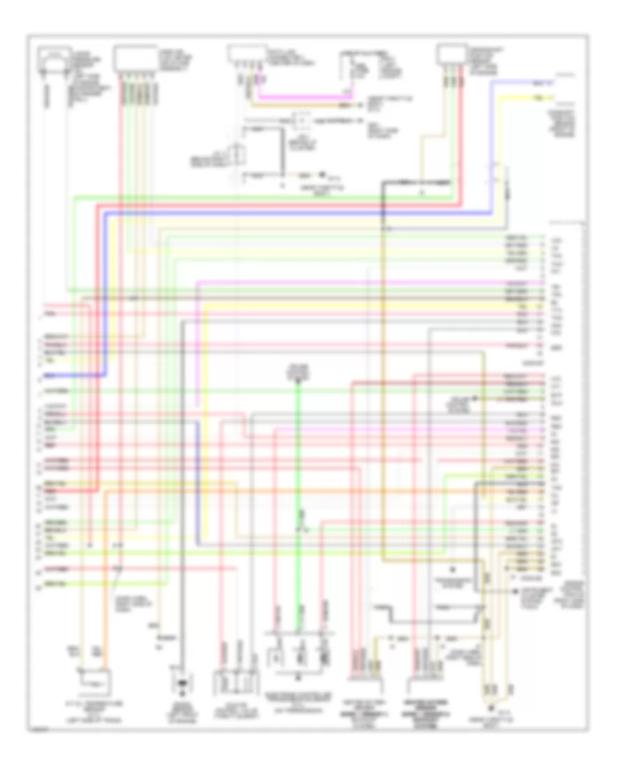 2.4L, Engine Performance Wiring Diagrams (3 of 3) for Toyota Tacoma PreRunner 1999