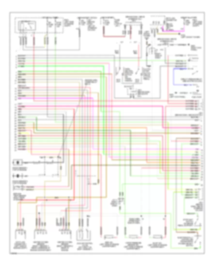 3 4L Engine Performance Wiring Diagrams 2 of 3 for Toyota Tacoma PreRunner 1999