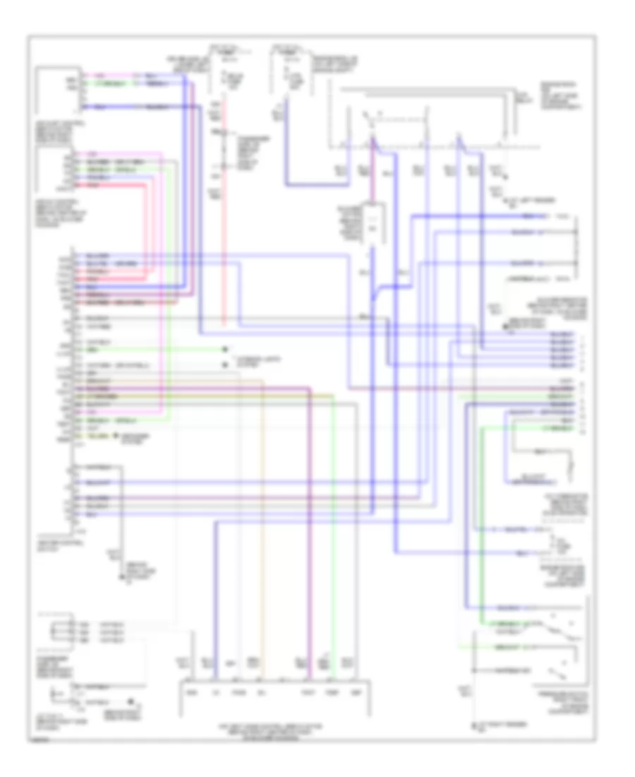 Manual AC Wiring Diagram (1 of 2) for Toyota Camry Solara SE 2008
