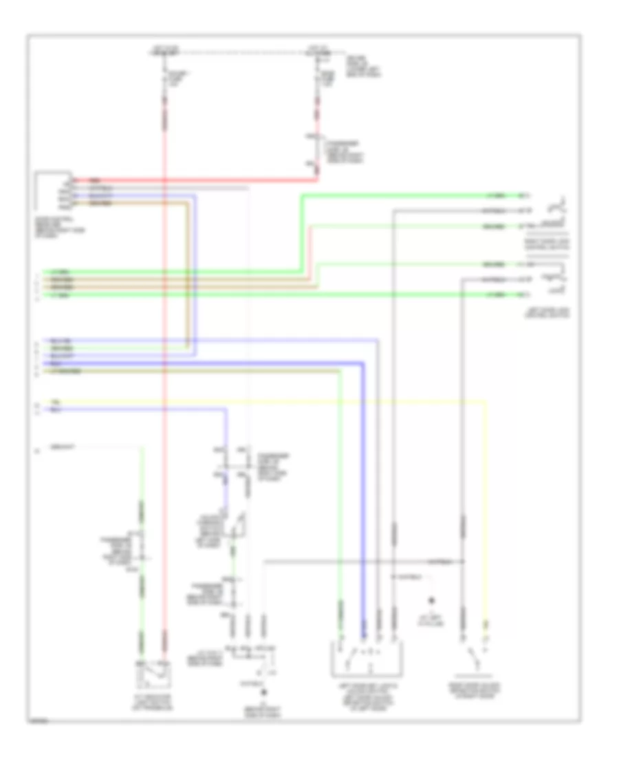 Forced Entry Wiring Diagram Convertible 2 of 2 for Toyota Camry Solara SE 2008