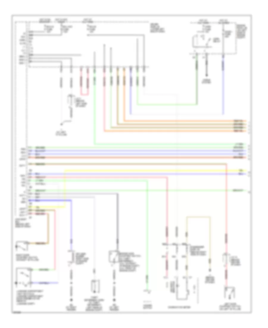 Forced Entry Wiring Diagram, Coupe (1 of 2) for Toyota Camry Solara SE 2008