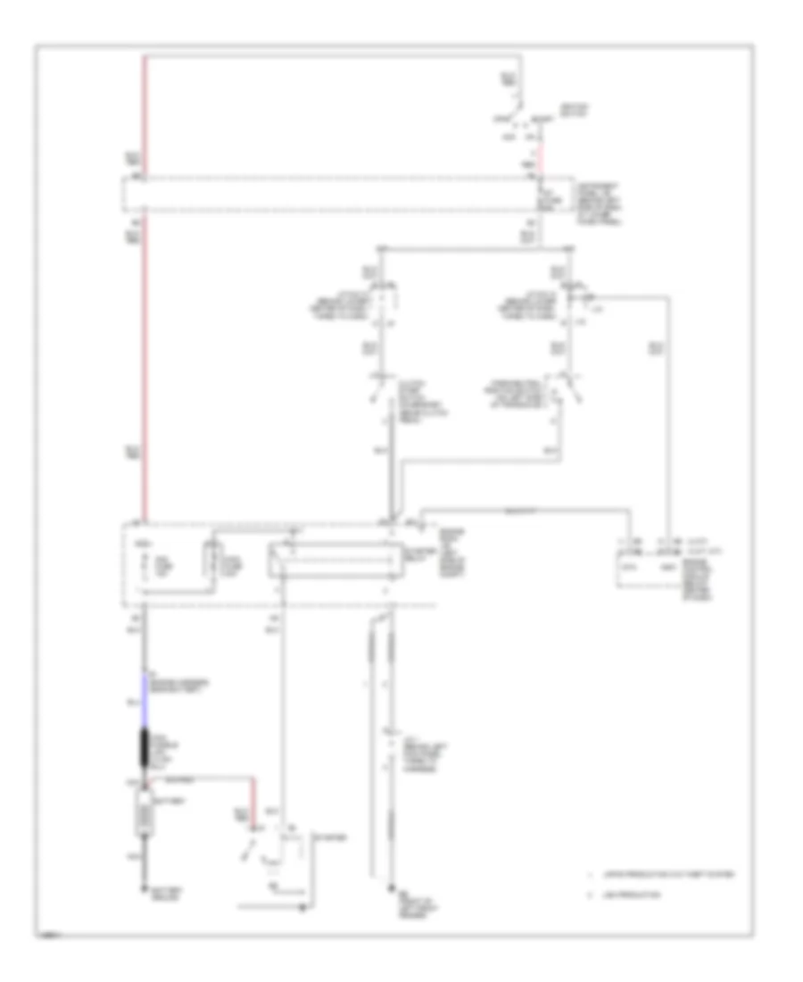 Starting Wiring Diagram for Toyota Corolla LE 2002